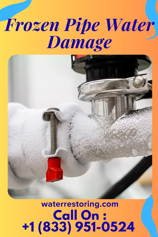 Frozen Pipe Water Damage in Withamsville, OH